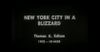 Take That Winter Storm Nika! Watch The Very First Film of a NYC Blizzard Shot in 1902