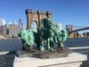There’s a Monument to an Elephant Stampede in NYC’s Brooklyn Bridge Park