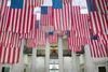 NYC’s Federal Hall Exhibition Displays 50 US Flags In A Powerful Reminder to Rise Above Our Differences