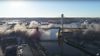 Watch Aerial Drone Footage of the Old Kosciuszko Bridge as it Comes Down in a Demolition