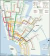 Fun Maps: NYC’s Subway System in Concentric Circles Reimagined in the Vignelli Style