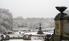 Bethesda Terrace in Central Park in winter