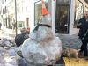 The Chinatown Snowman Returns to NYC's Lower East Side
