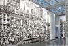 See Street Artist JR’s New Monumental Mural, The Chronicles of New York City