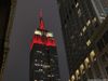 Empire State Lit up for NYPL