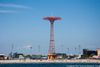 Coney Island Parachute Jump and Beach