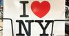 I Heart NY Logo on postcard