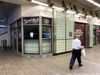 Record Mart Closed in Tiimes Square subway station