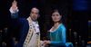 Philippa Soo and Lin Manual Miranda