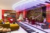 Living room inside the FAO Schwarz airbnb