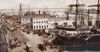 A historical image of NYC's South Street Seaport
