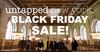 Insiders inside the NYPL. White letters on top of image say Untapped New York Black Friday Sale