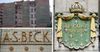 A montage of 3 ghosts signs in uptown Manhattan for Lerner Shops, A.S. Beck and Omega Oil