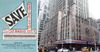 Radio City Music Hall and a poster for the Showpeople's Committee to save Radio City from demolition