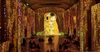 Gustav Klimt painting The kiss as seen at Hall des Lumieres