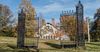 Columbia University gate at Ringwood Manor