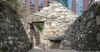 COTTAGE AT THE IRISH HUNGER MEMORIAL IN NYC