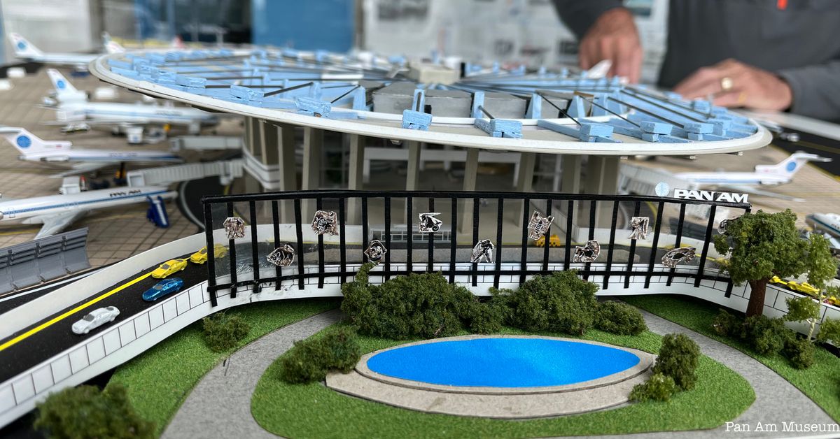 See a Model of JFK Airport's Lost Worldport at the Pan Am Museum