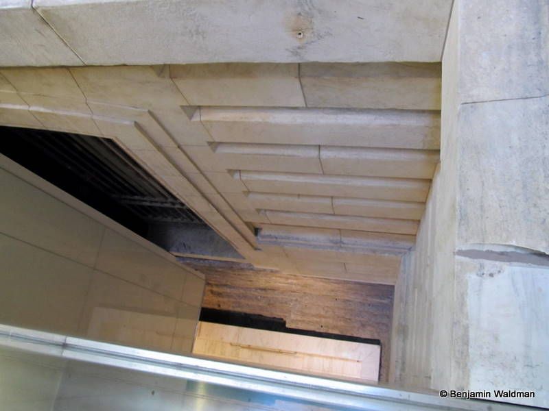 Remnants of the Croton Reservoir inside the New York Public Library