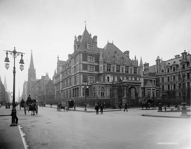 Cornelius Vanderbilt II house, one of the largest lost Gilded Age Mansions