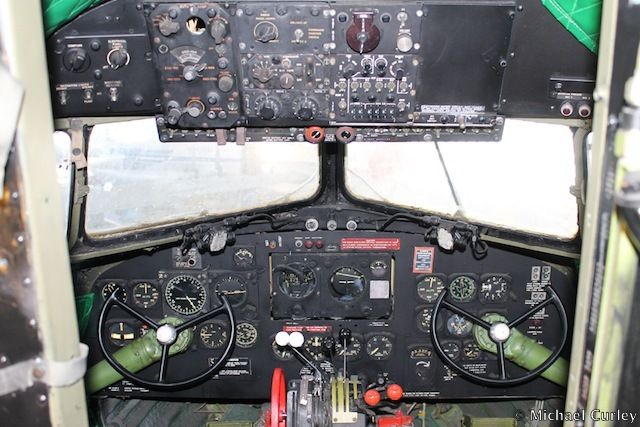 WWII C-47 Skytrain interior
