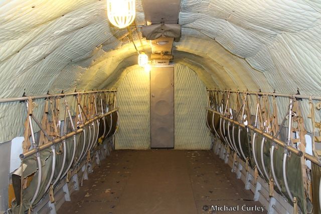 WWII C-47 Skytrain interior