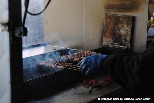 Barbecue_Xinjiang BBQ Carts_Flushing New York_Untapped Cities_Matthew Dorian Corbin_new