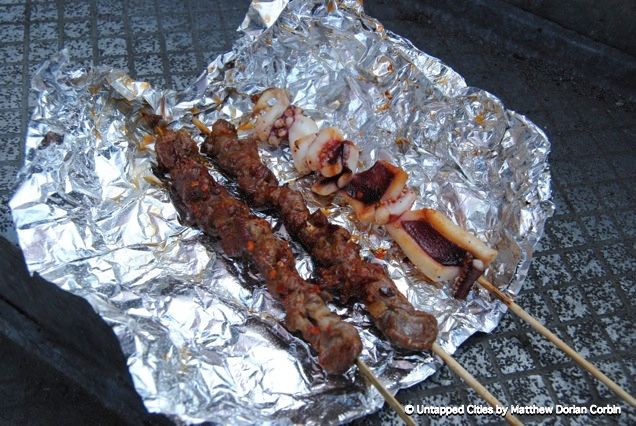 Meat_Xinjiang BBQ Carts_Flushing New York_Untapped Cities_Matthew Dorian Corbin_new