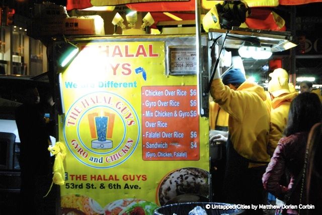 OnLine_The Halal Guys_Midtown New York_Untapped Cites_Matthew Dorian Corbin