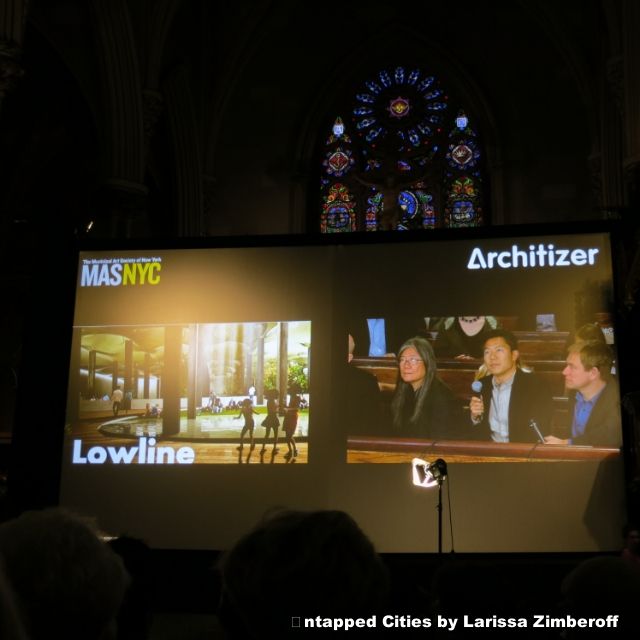 Lowline presents to the judges