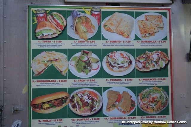 Menu Item_El Rey del Taco_Astoria_New York_Untapped Cities_Matthew Dorian Corbin