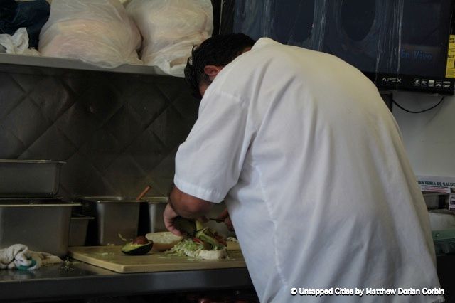 Avocado_Tortas Neza_Corona New York_Untapped Cities_Matthew Dorian Corbin