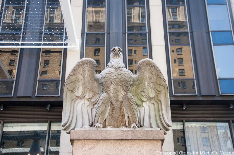 Penn Station eagle