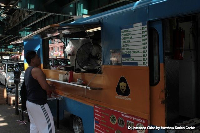 Truck Ext_Tortas Neza_Corona New York_Untapped Cities_Matthew Dorian Corbin
