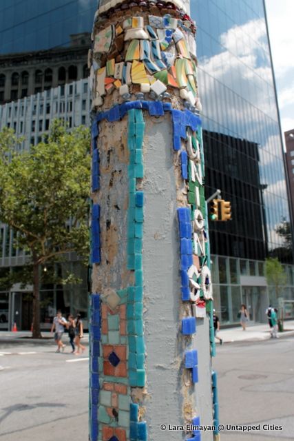 Mosaic trail 8th Street Jim Power 47-East Village NYC New York-Untapped Cities