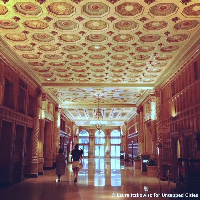 Biltmore Hotel hallway LA Untapped Cities