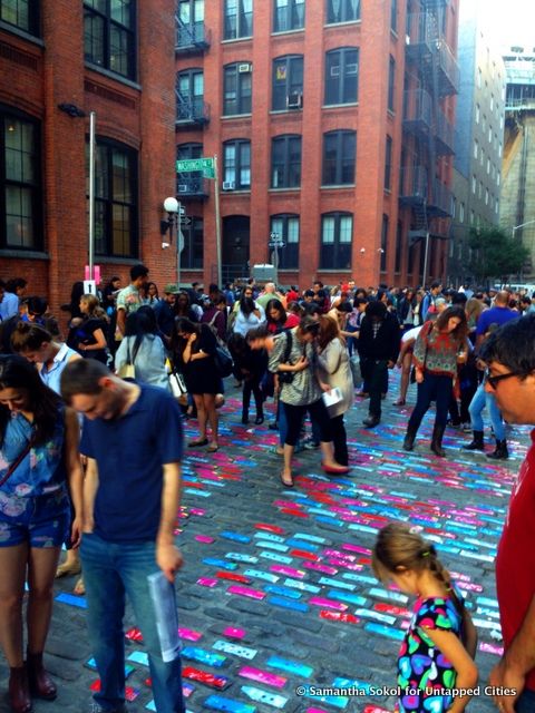 random fortune generator south asian womens creative collective cobblestones colorful dombo art festival brooklyn new york untapped cities samantha sokol