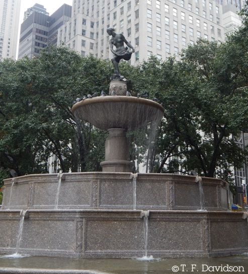pulitzer fountain- grand army plaza- restoration- central park- manhattan