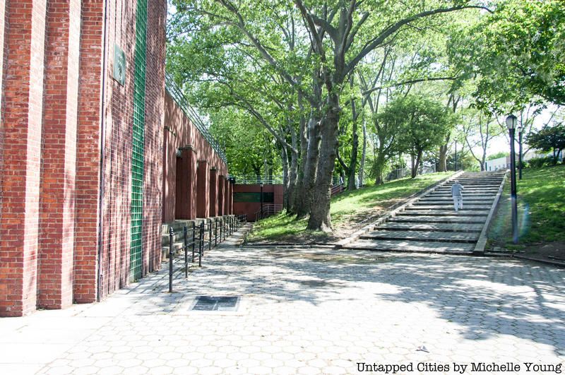 Astoria Park Pool staircase