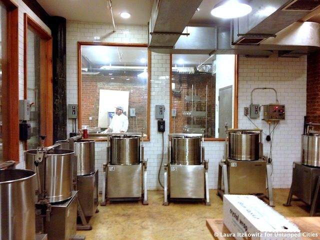 Mast Brothers chocolate factory liquifying machines Williamsburg Brooklyn NYC Untapped Cities