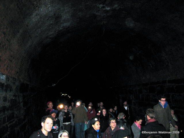 Abandoned Atlantic Avenue Tunnel in Cobble Hill, Brooklyn tour