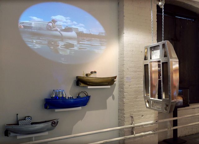 Newtown Creek Armada commissioned remote control boats to document the creek up close