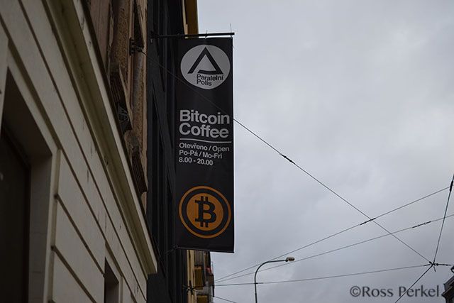 PragueBitCoinCoffeeRossPerkelHolesovice
