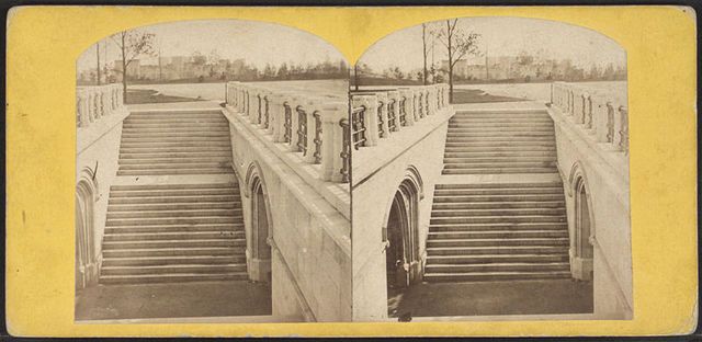 Staricase of Marble Arch-Central Park-Demolished-Lost-NYC