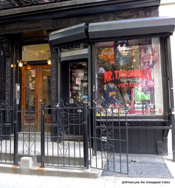Mr. Throwback's nostalgic window