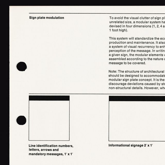The New York City Subway- 468 stations. 1 poster-Alex Daly & Hamish Smyth-Vignelli Standards Manual-2