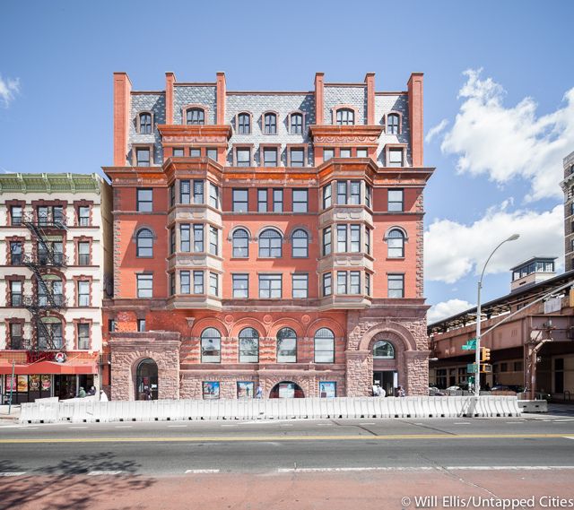 Inside and On the Roof of the Harlem Corn Exchange Building in