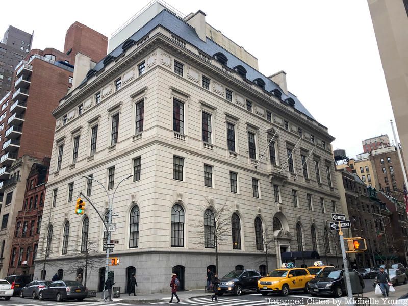 The Union Club, a private club that is the oldest in New York City. 