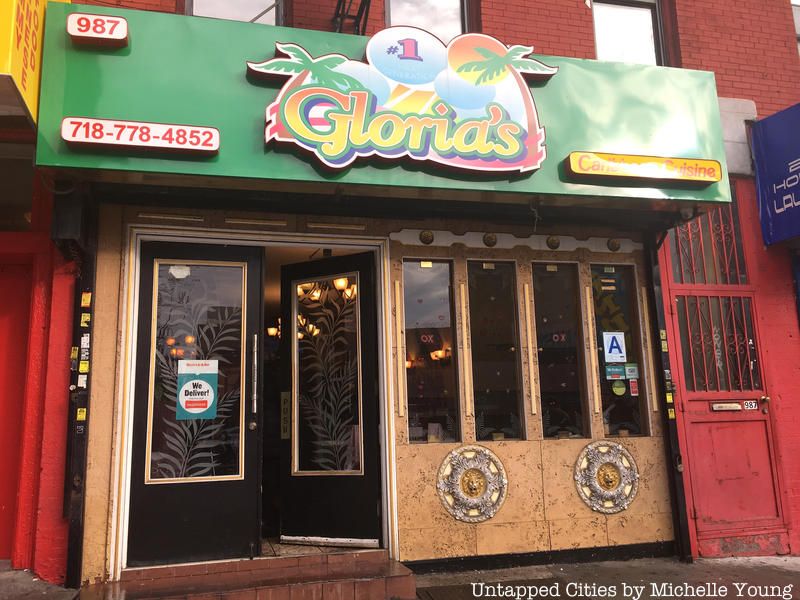 Gloria's restaurant in the micro neighborhood of Little West Indies