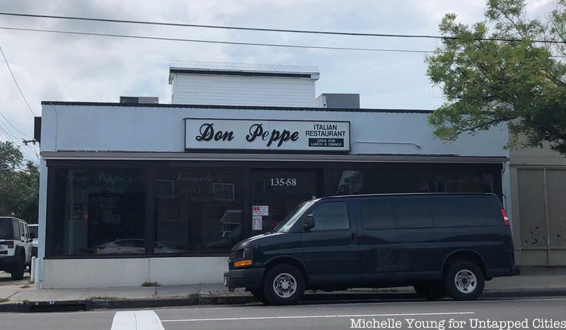 Don Peppe in Queens, one of NYC's infamous mob hangouts